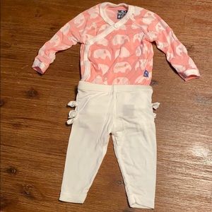 KicKee Pants Newborn Outfit